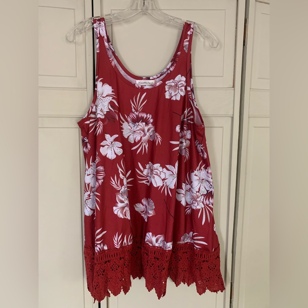 Red tunic.